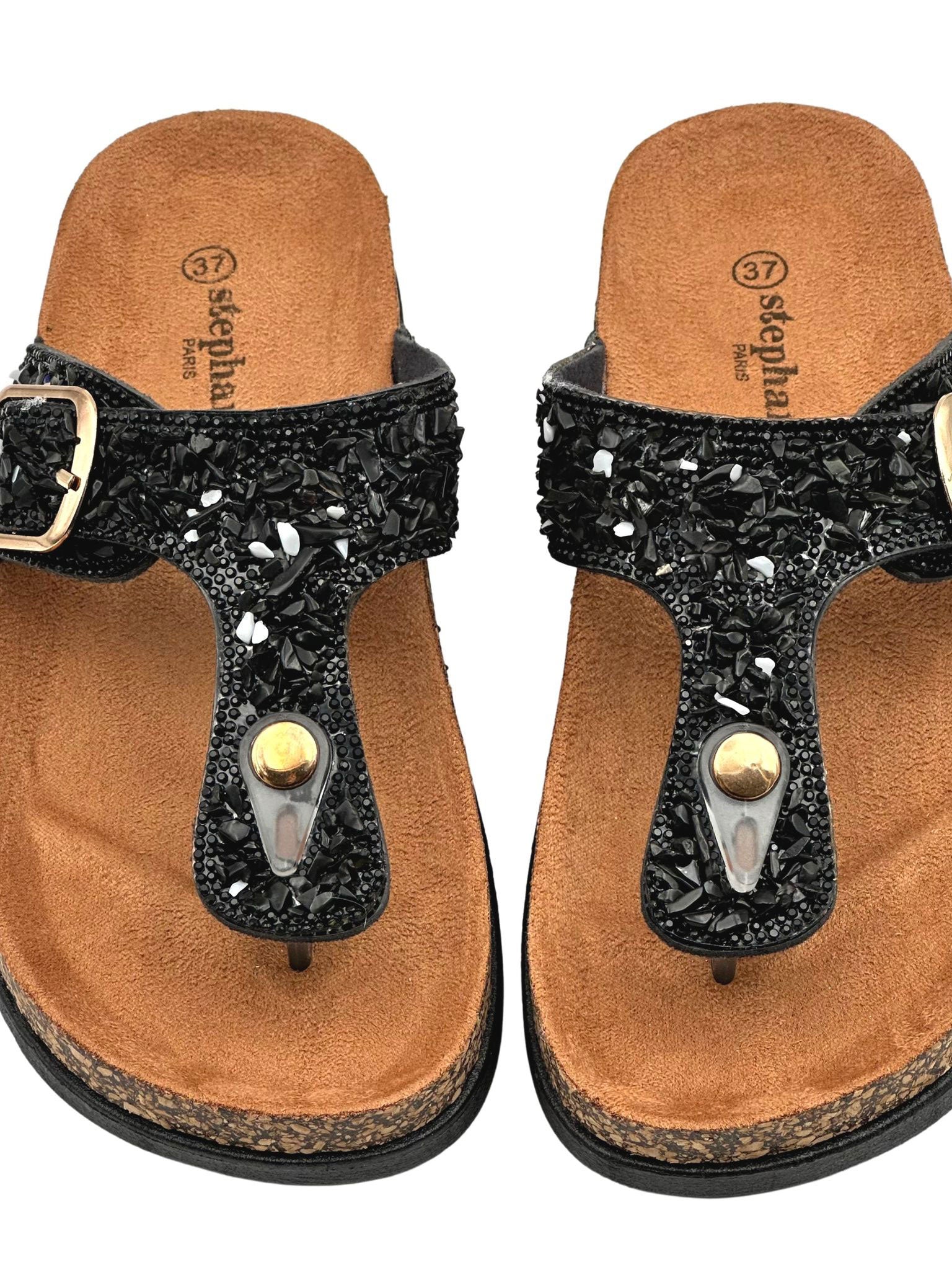 Rosalia - Sandaler med sten og spænde